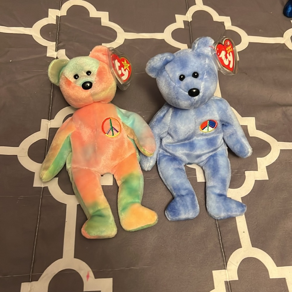 Peace Beanie Baby Bundle - Picture 2 of 4